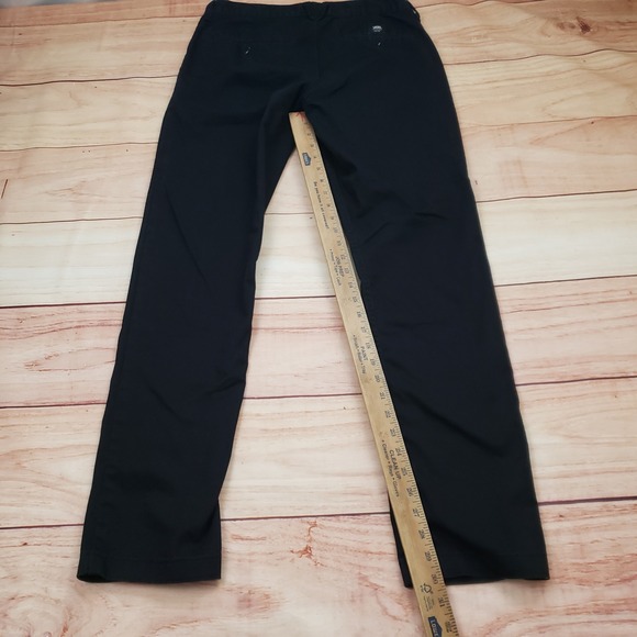 Vans Authentic Chino Slim Fit Pants Mens 32x32 Black Skateboard Casual Trousers - Picture 7 of 10